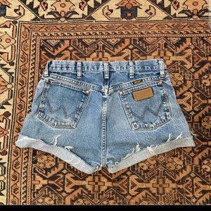 Wrangler Cut Off Jean Shorts